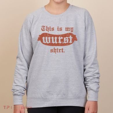 Oktoberfest This Is My Wurst German Women's Sweatshirt