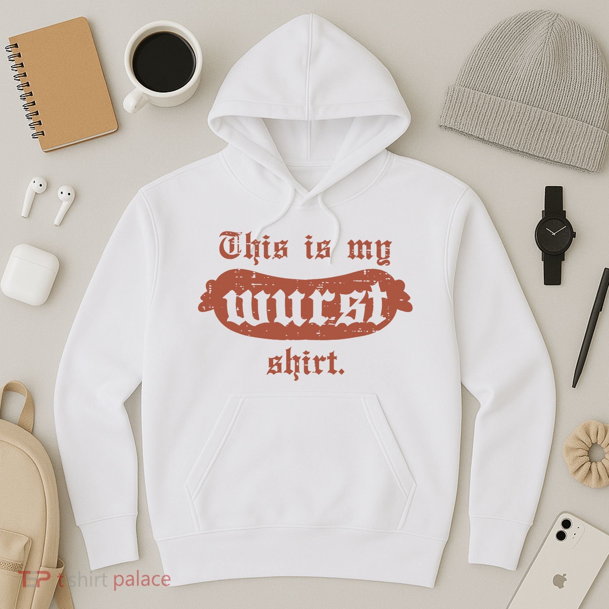 Oktoberfest This Is My Wurst German Hoodie