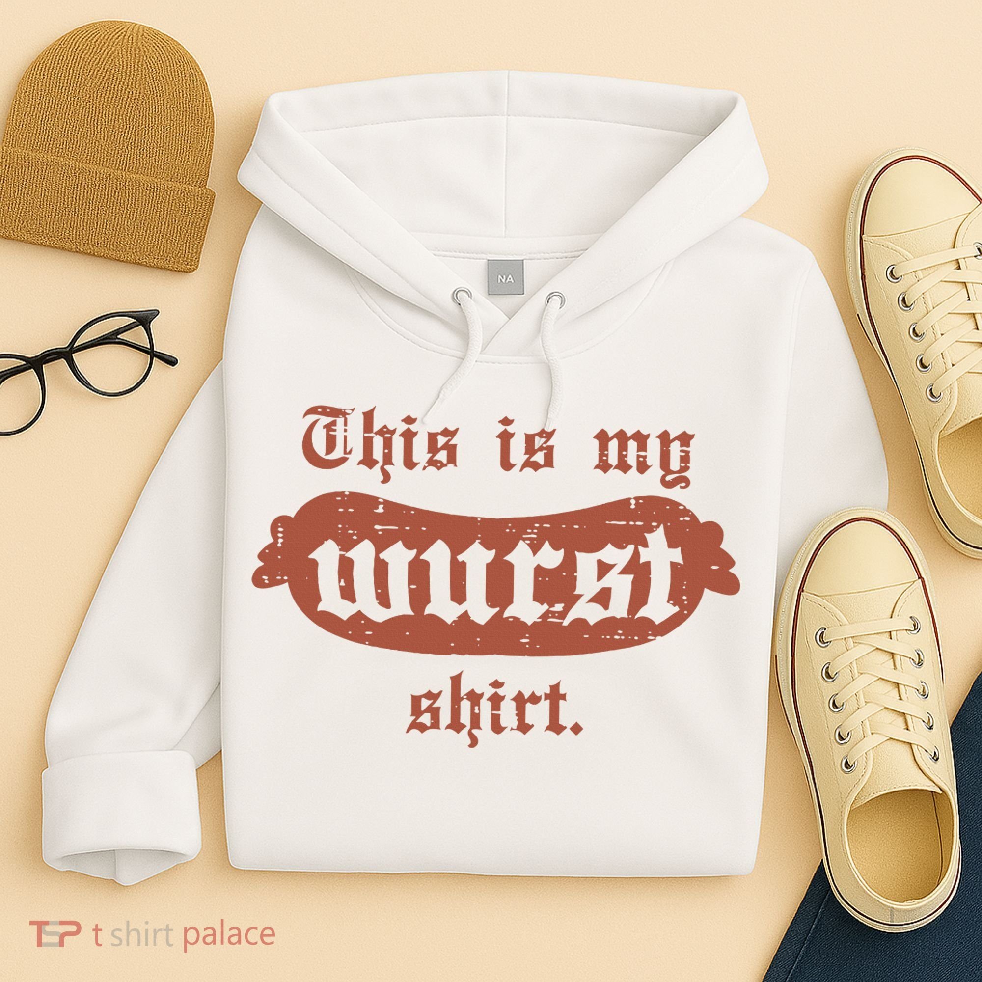Oktoberfest This Is My Wurst German Hoodie