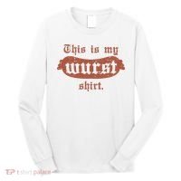 Oktoberfest This Is My Wurst German Long Sleeve Shirt thumb 0