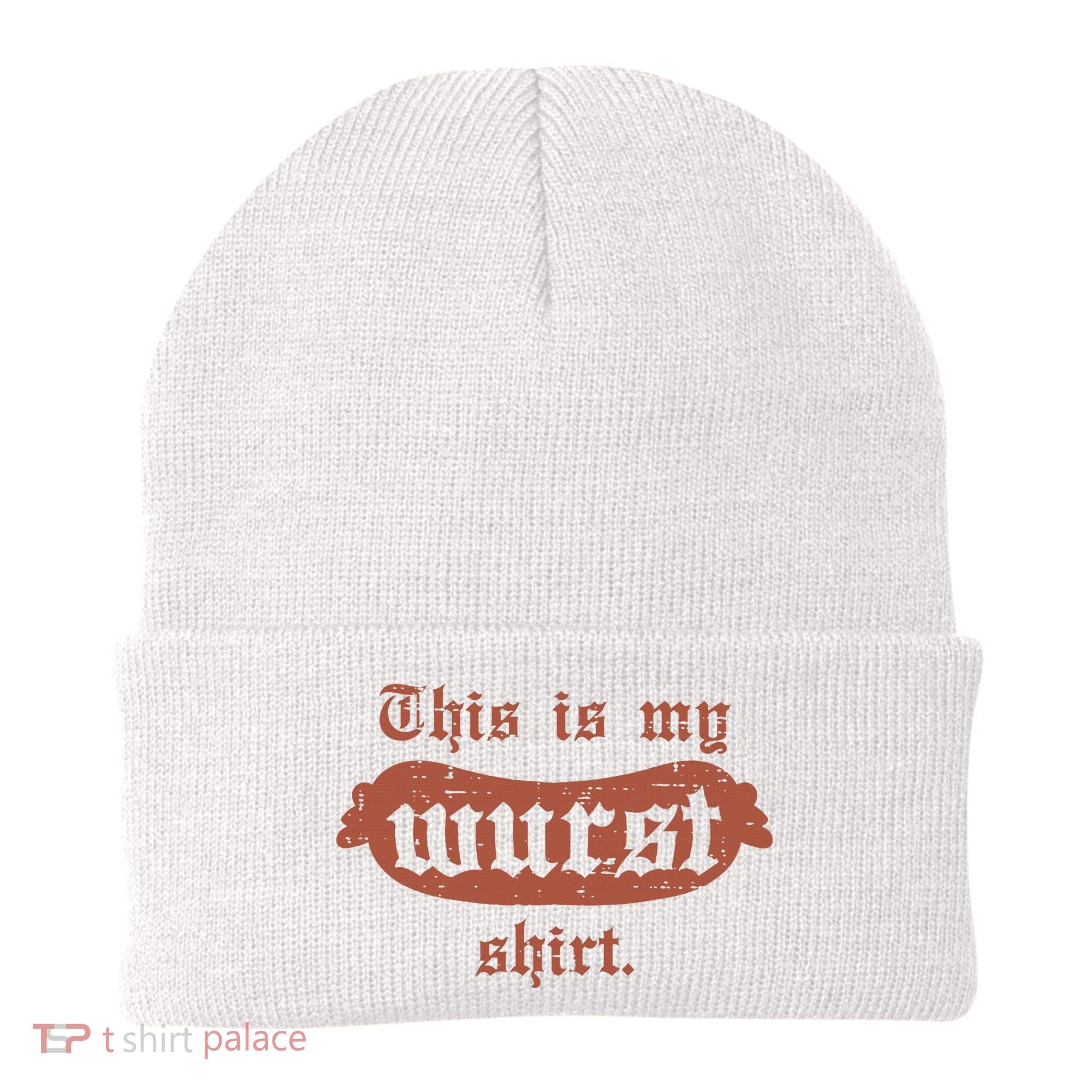 Oktoberfest This Is My Wurst German Beanie