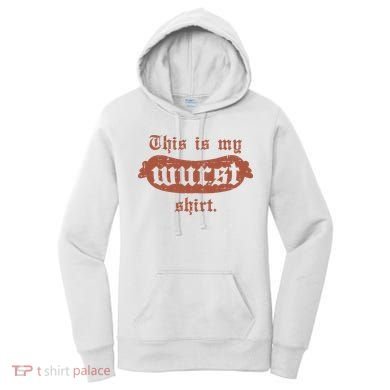 Oktoberfest This Is My Wurst German Women's Hoodie