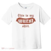 Oktoberfest This Is My Wurst German Toddler T-Shirt thumb 0