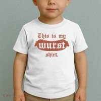 Oktoberfest This Is My Wurst German Toddler T-Shirt thumb 2
