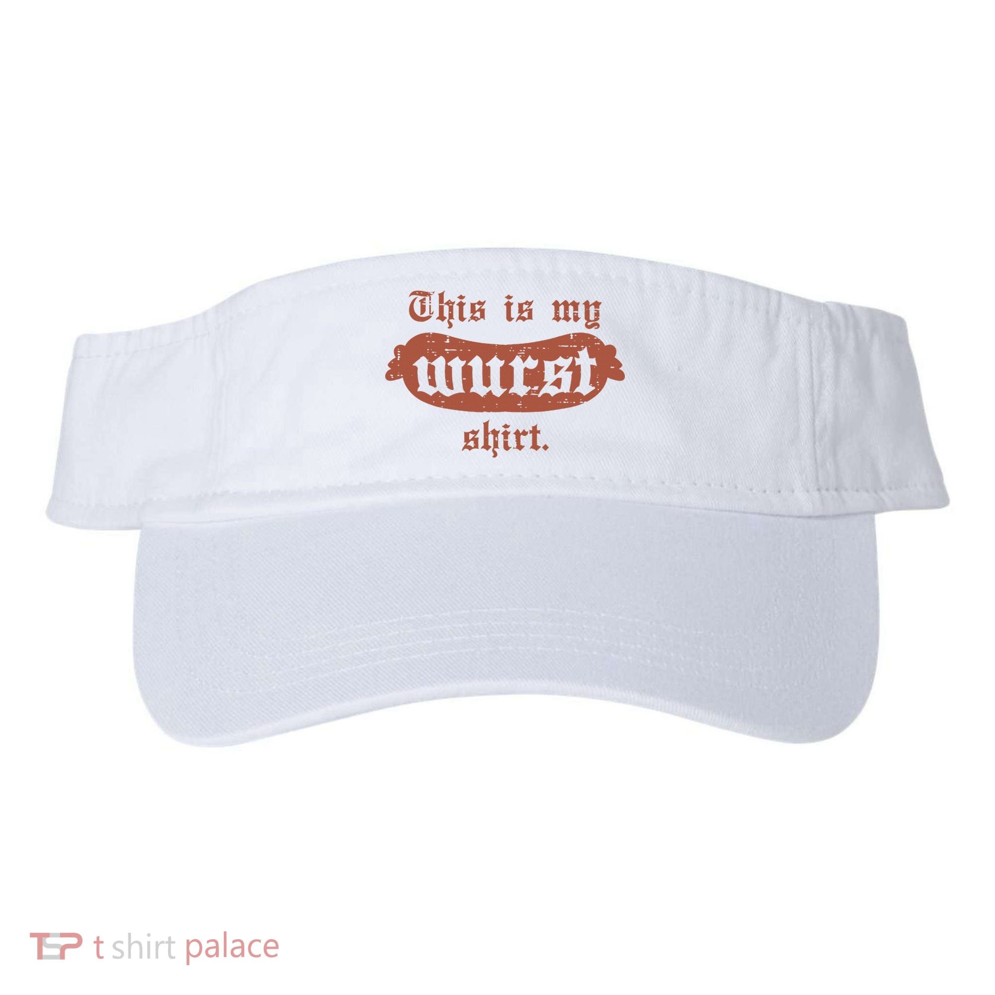 Oktoberfest This Is My Wurst German Visor