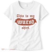 Oktoberfest This Is My Wurst German Women's T-Shirt thumb 0