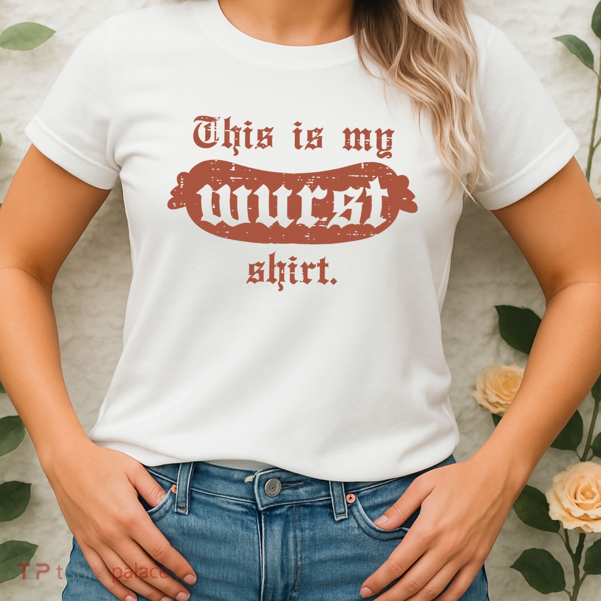 Oktoberfest This Is My Wurst German Women's T-Shirt