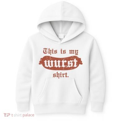 Oktoberfest This Is My Wurst German Kids Hoodie