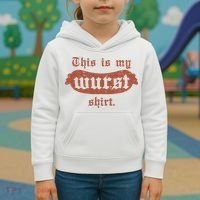 Oktoberfest This Is My Wurst German Kids Hoodie thumb 3