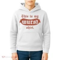 Oktoberfest This Is My Wurst German Kids Hoodie thumb 4