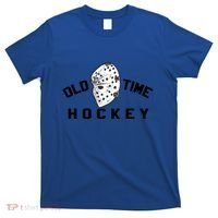 Old Time Ice Hockey Vintage Goalie Mask Great Gift T-Shirt thumb 0