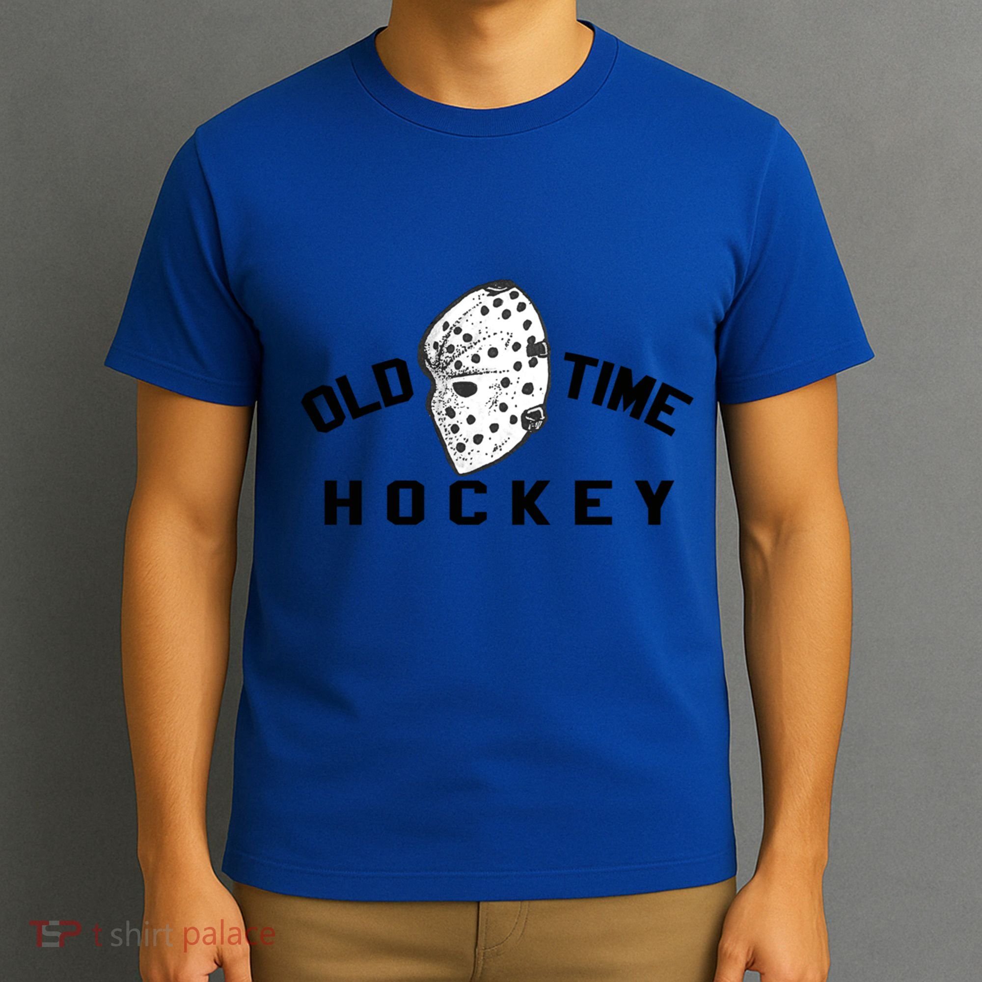Old Time Ice Hockey Vintage Goalie Mask Great Gift T-Shirt