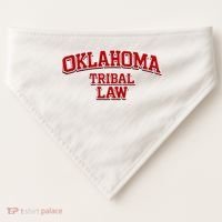Oklahoma Tribal Law USA-Made Doggie Bandana thumb 0