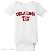 Oklahoma Tribal Law Baby Bodysuit thumb 0