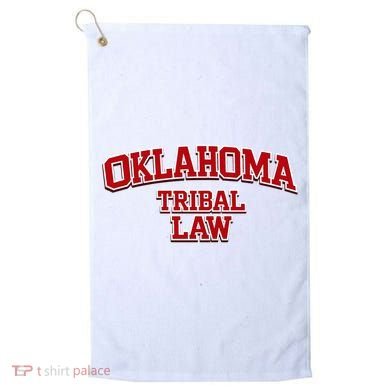 Oklahoma Tribal Law Golf Towel