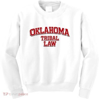 Oklahoma Tribal Law Kids Sweatshirt