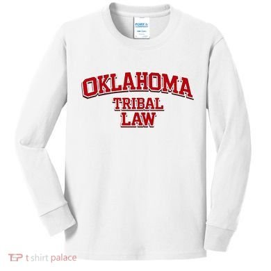 Oklahoma Tribal Law Kids Long Sleeve Shirt