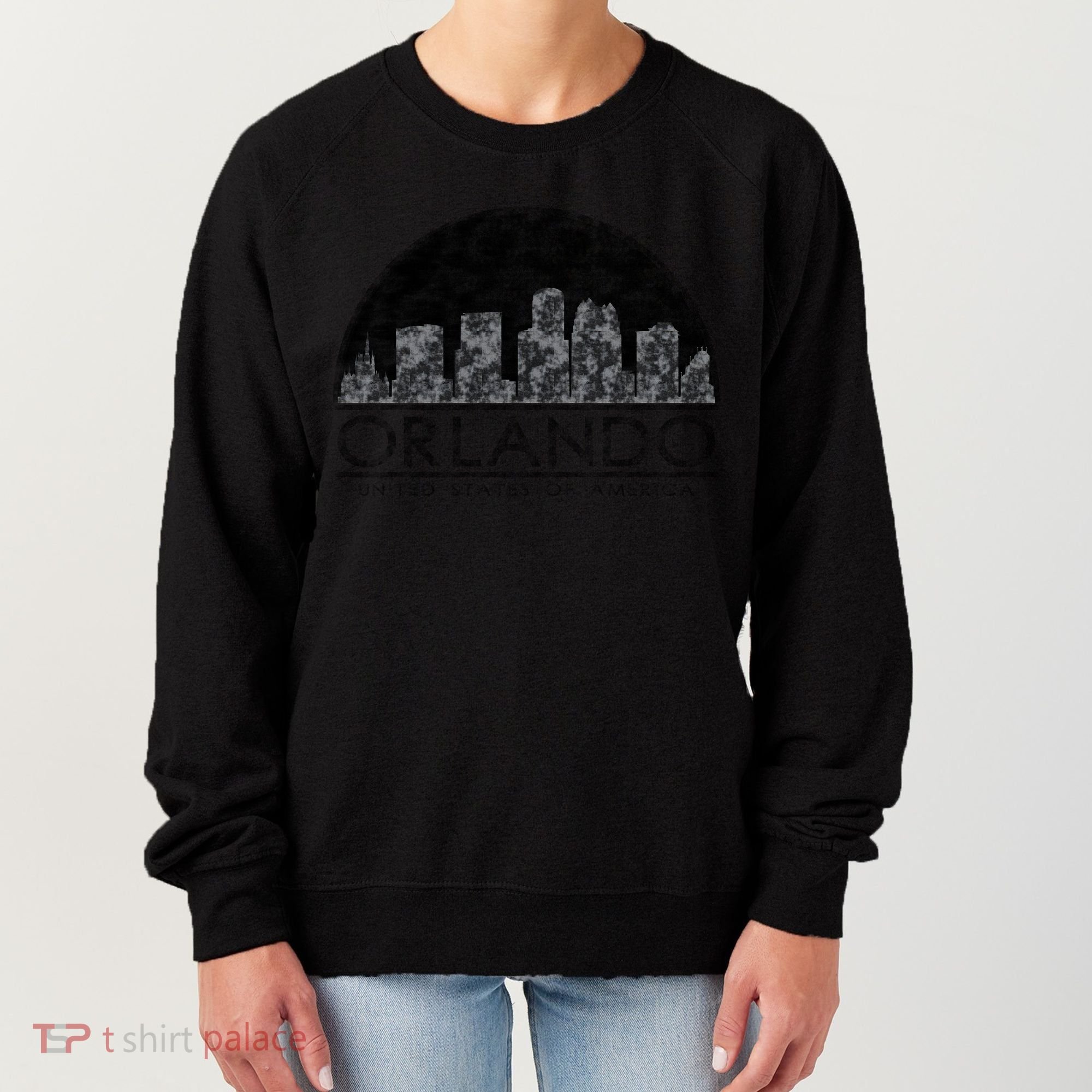 Orlando Texturized Logo Women's Sweatshirt