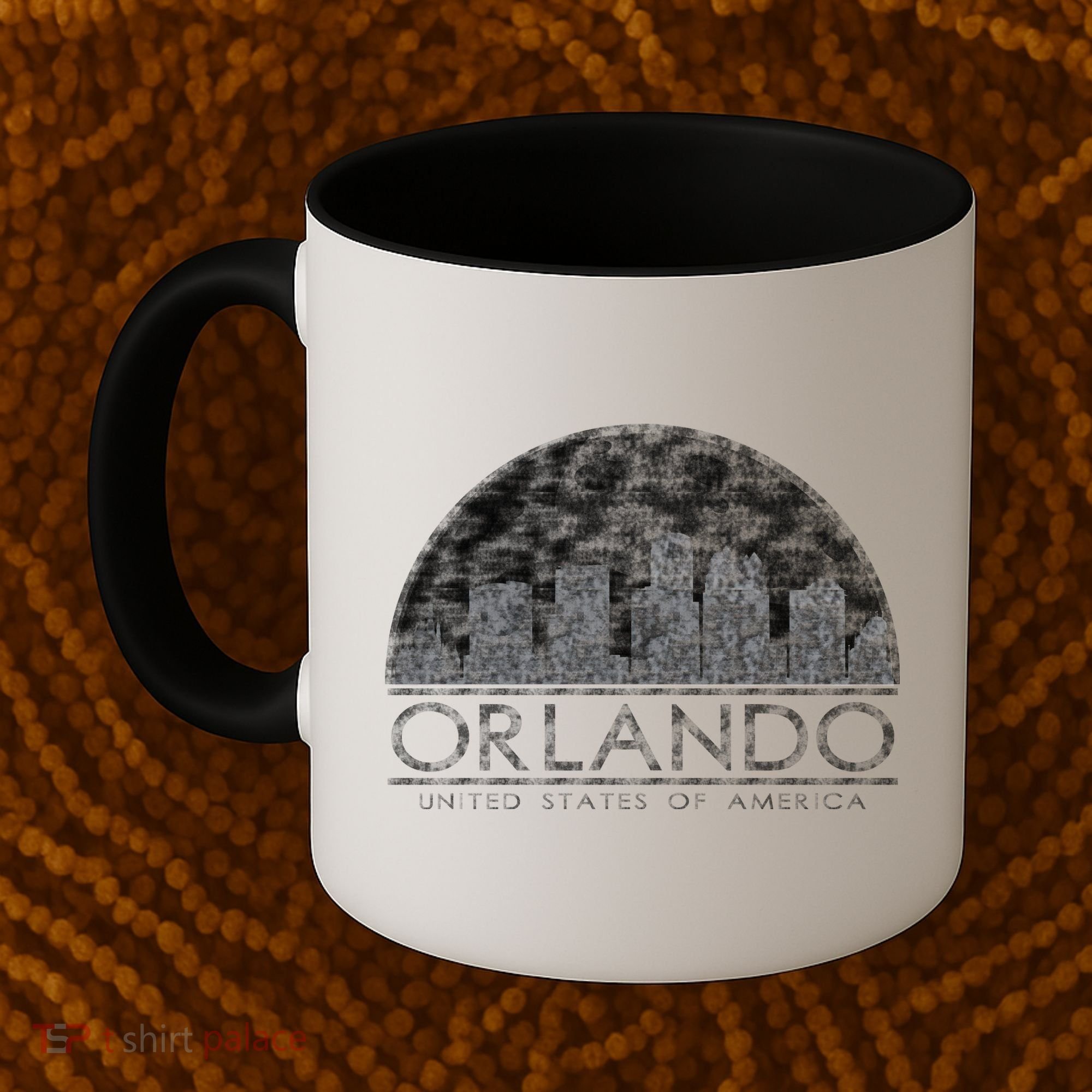 Orlando Texturized Logo Coffee Mug