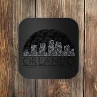 Orlando Texturized Logo Coaster thumb 0