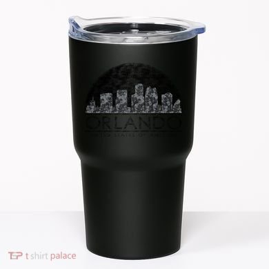 Orlando Texturized Logo Tumbler