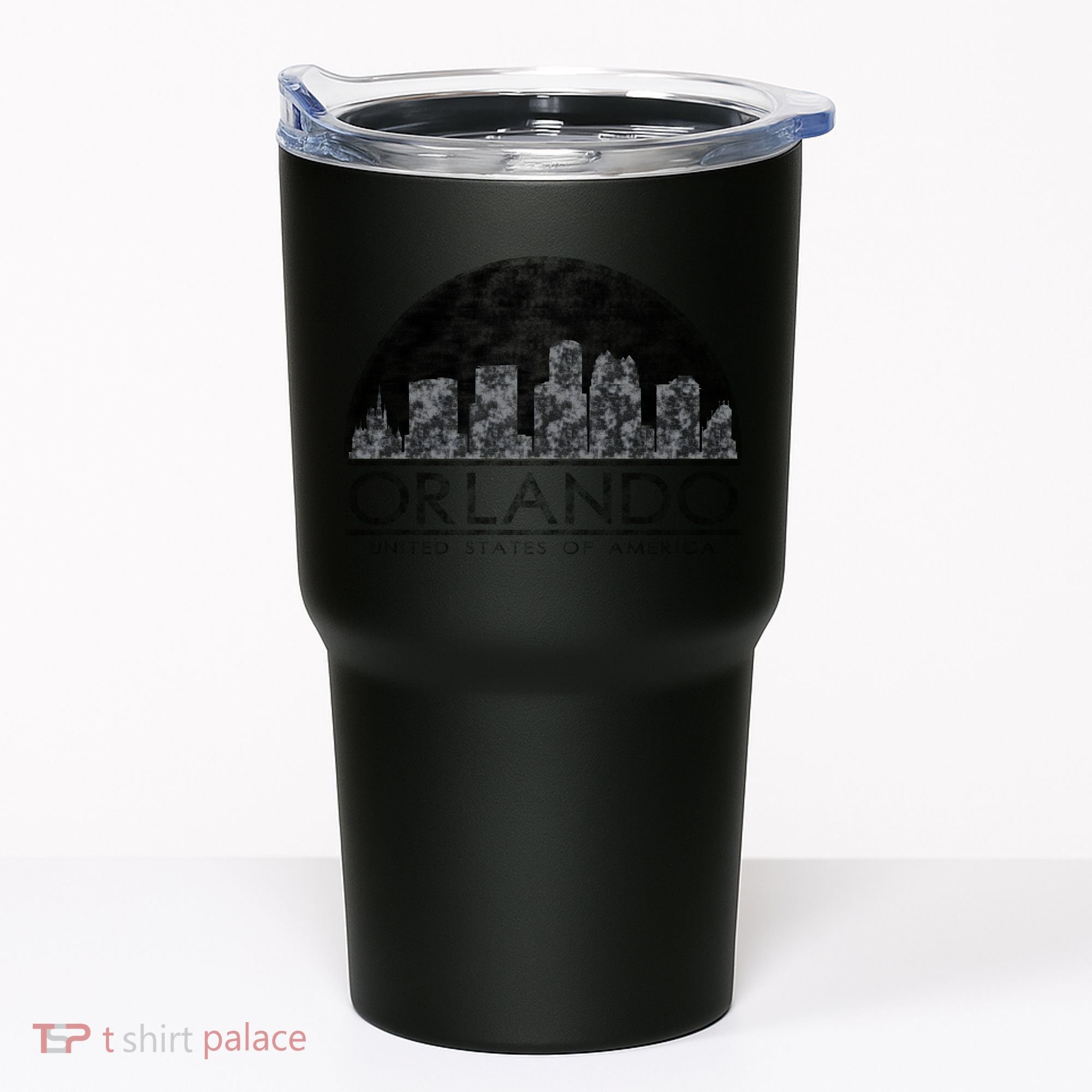 Orlando Texturized Logo Tumbler