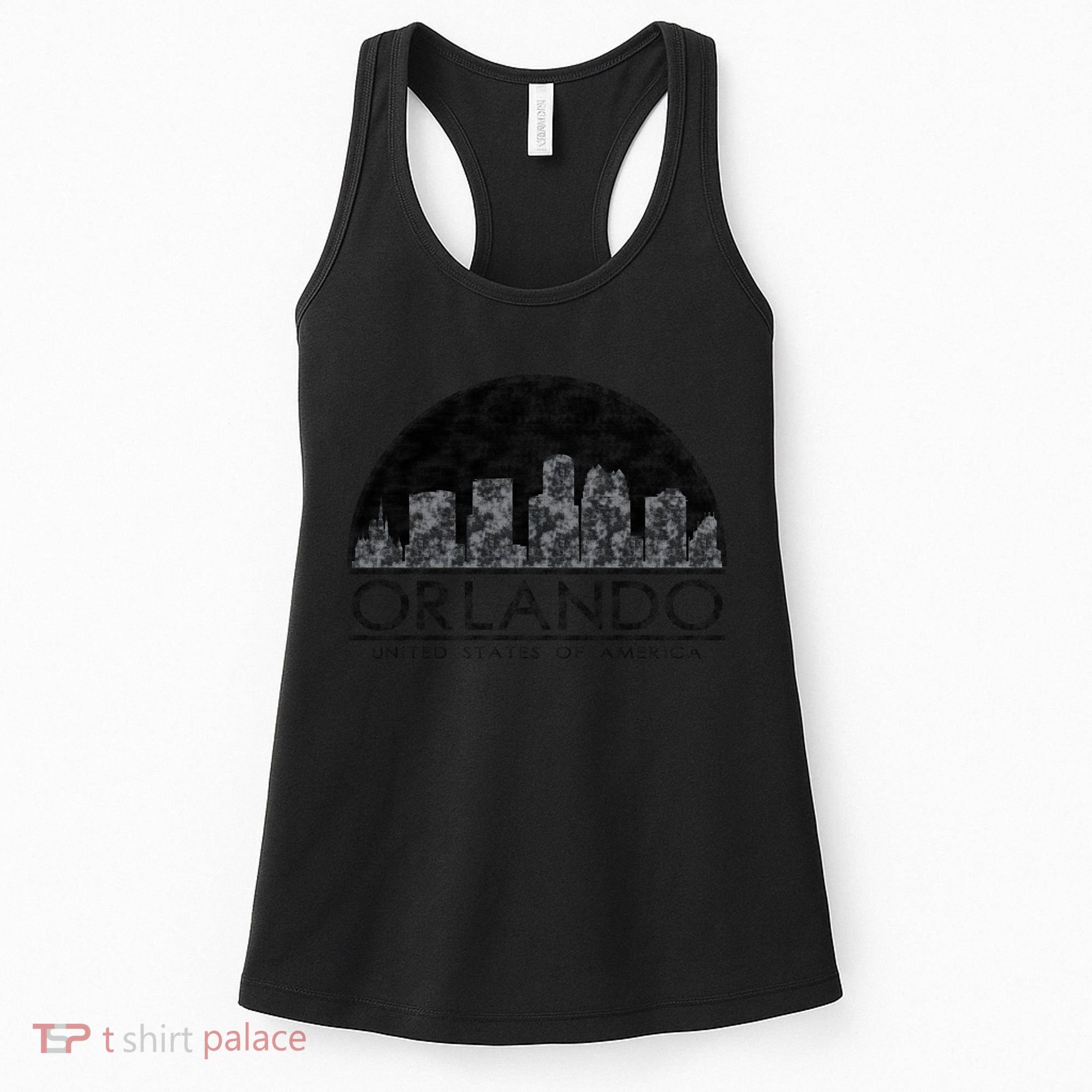 Orlando Texturized Logo Women's Tank Top