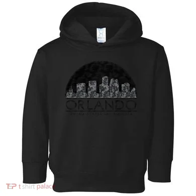 Orlando Texturized Logo Toddler Hoodie