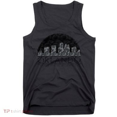 Orlando Texturized Logo Tank Top