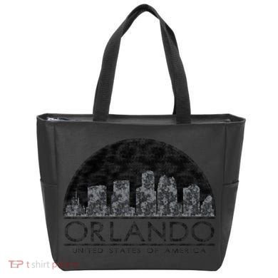 Orlando Texturized Logo Tote Bag