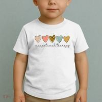 Occupational Therapist Leopard Heart Occupational Therapy Toddler T-Shirt thumb 2