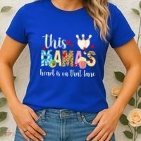 On That Lane Bowling Mom Of A Bowler Mama Bowling Mother Gift Women's T-Shirt thumb 2