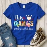 On That Lane Bowling Mom Of A Bowler Mama Bowling Mother Gift Women's T-Shirt thumb 3