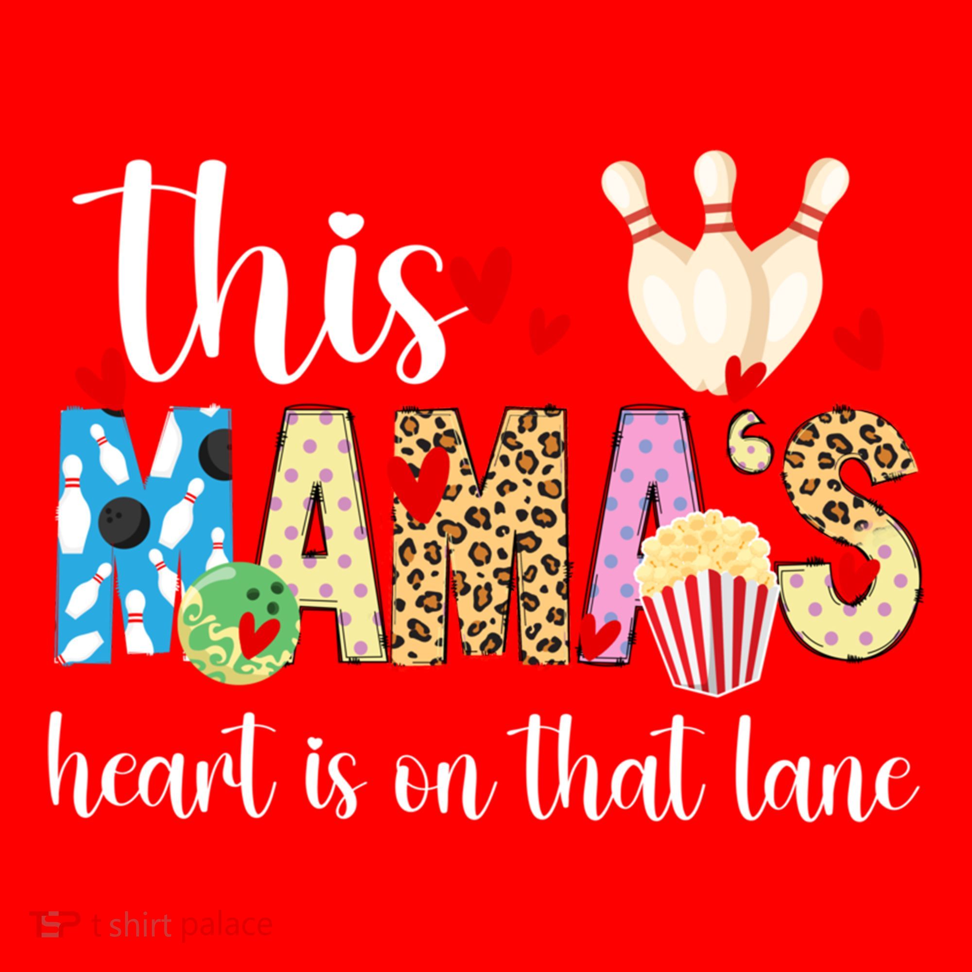 On That Lane Bowling Mom Of A Bowler Mama Bowling Mother Gift Santa Hat