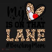 On That Lane Bowling Mom Of A Bowler Mama Bowling Mother Cool Gift Backpack thumb 2