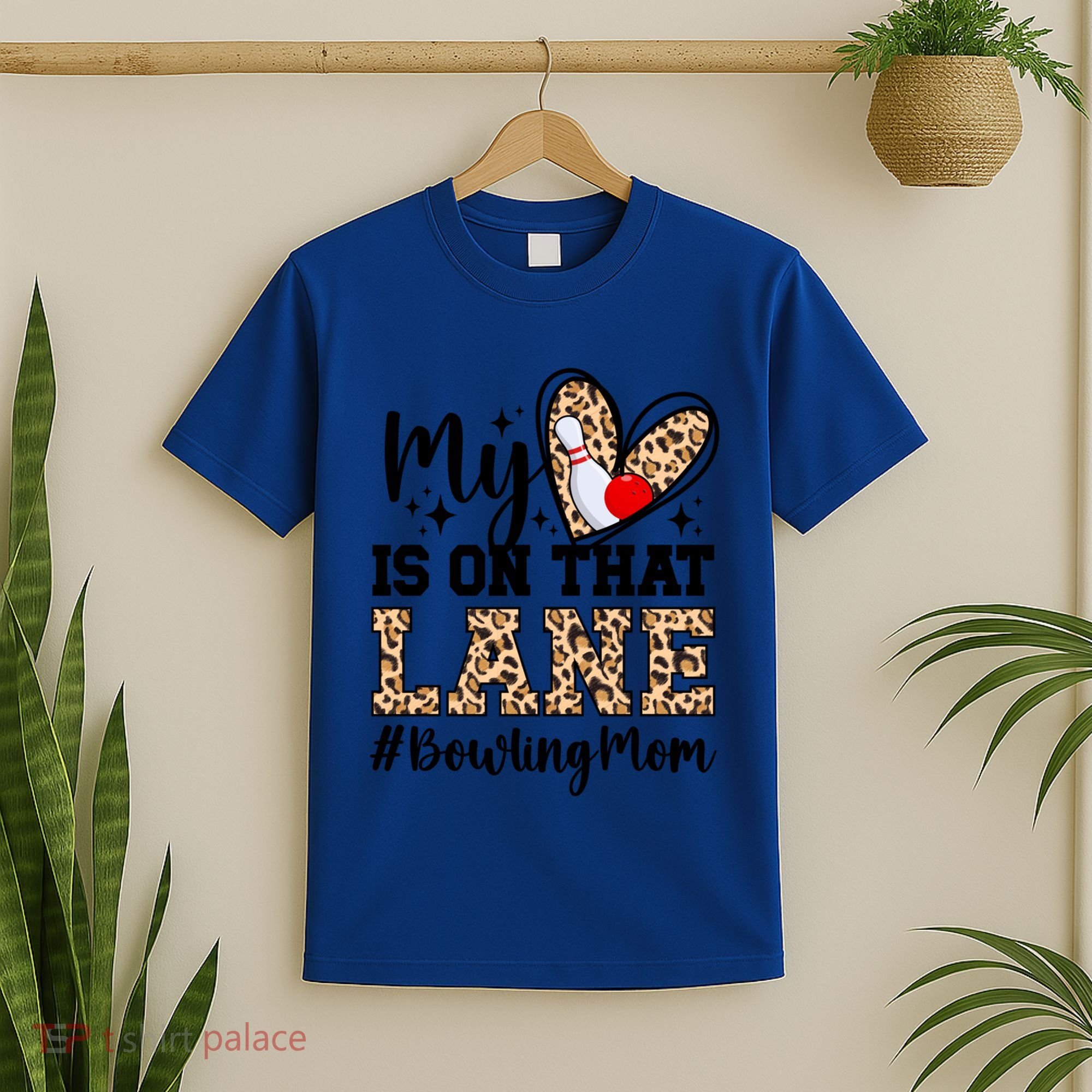 On That Lane Bowling Mom Of A Bowler Mama Bowling Mother Cool Gift T-Shirt