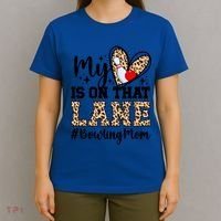 On That Lane Bowling Mom Of A Bowler Mama Bowling Mother Cool Gift T-Shirt thumb 4