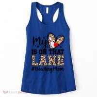 On That Lane Bowling Mom Of A Bowler Mama Bowling Mother Cool Gift Women's Tank Top thumb 0