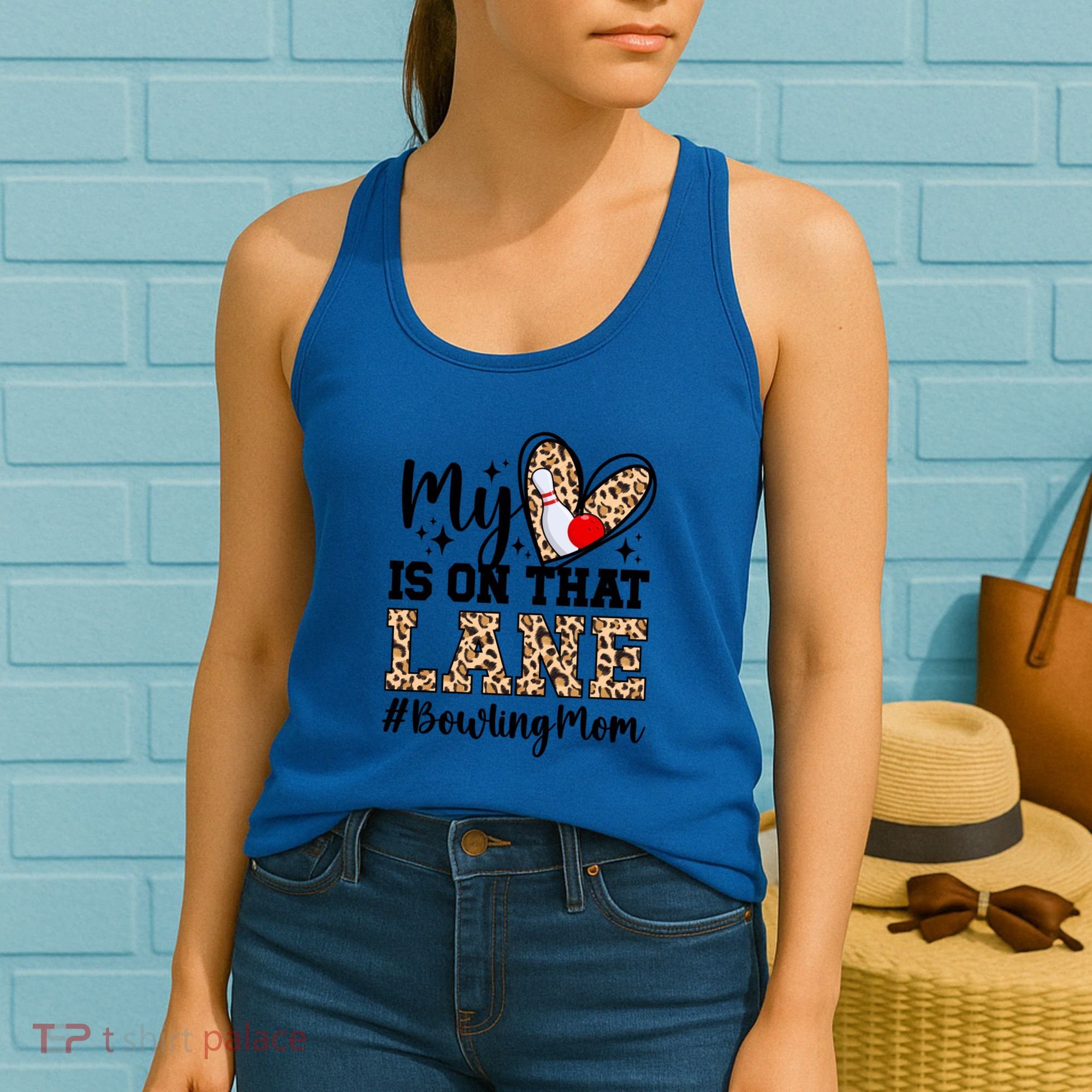 On That Lane Bowling Mom Of A Bowler Mama Bowling Mother Cool Gift Women's Tank Top