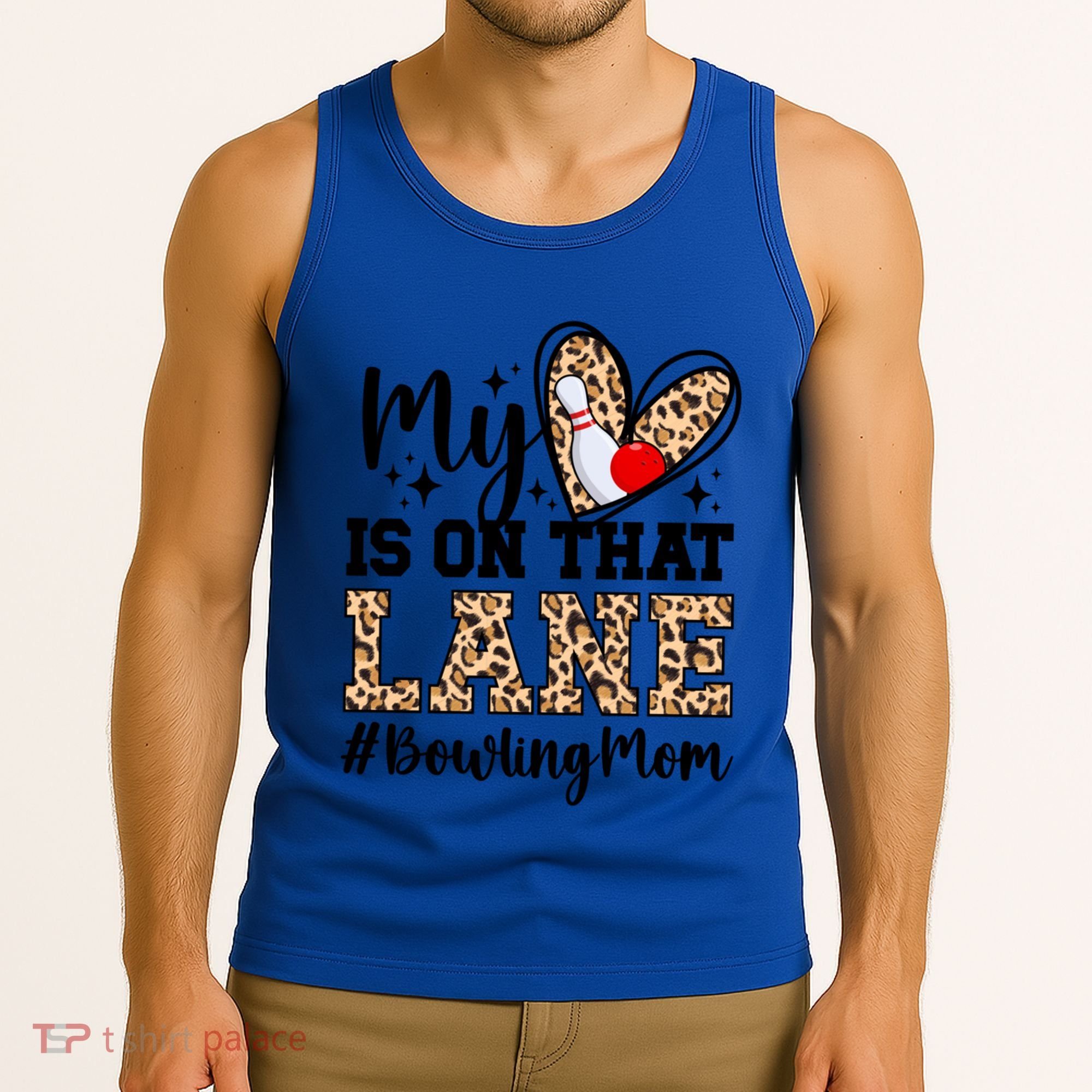 On That Lane Bowling Mom Of A Bowler Mama Bowling Mother Cool Gift Tank Top