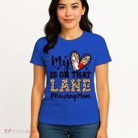 On That Lane Bowling Mom Of A Bowler Mama Bowling Mother Cool Gift Women's T-Shirt thumb 4