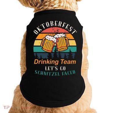 Oktoberfest Team Lets Get Schnitzel Faced Doggie Tank