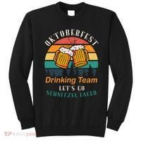 Oktoberfest Team Lets Get Schnitzel Faced Sweatshirt thumb 0