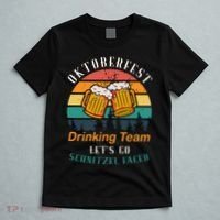 Oktoberfest Team Lets Get Schnitzel Faced T-Shirt thumb 5