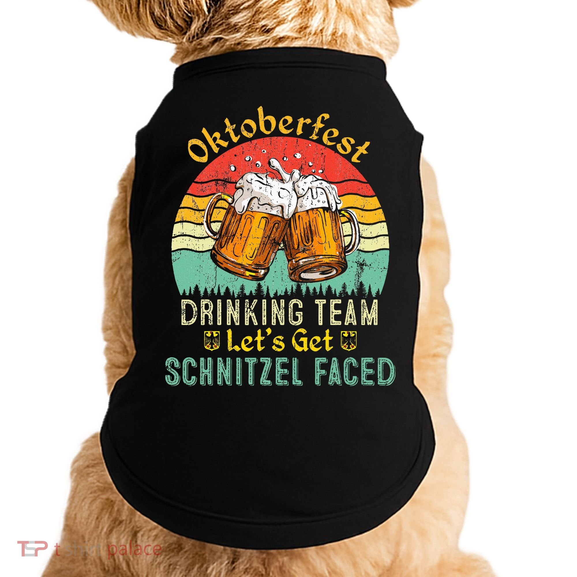 Oktoberfest Team Lets Get Schnitzel Faced German Doggie Tank