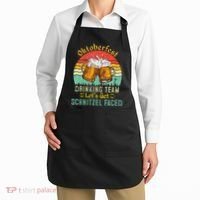 Oktoberfest Team Lets Get Schnitzel Faced German Apron thumb 2
