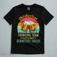 Oktoberfest Team Lets Get Schnitzel Faced German T-Shirt thumb 5