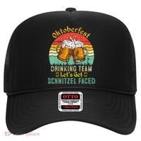Oktoberfest Team Lets Get Schnitzel Faced German Hat thumb 0