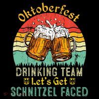 Oktoberfest Team Lets Get Schnitzel Faced German Kids Sweatshirt thumb 2