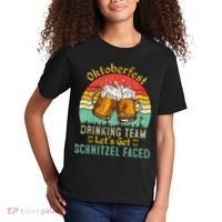 Oktoberfest Team Lets Get Schnitzel Faced German Kids T-Shirt thumb 2